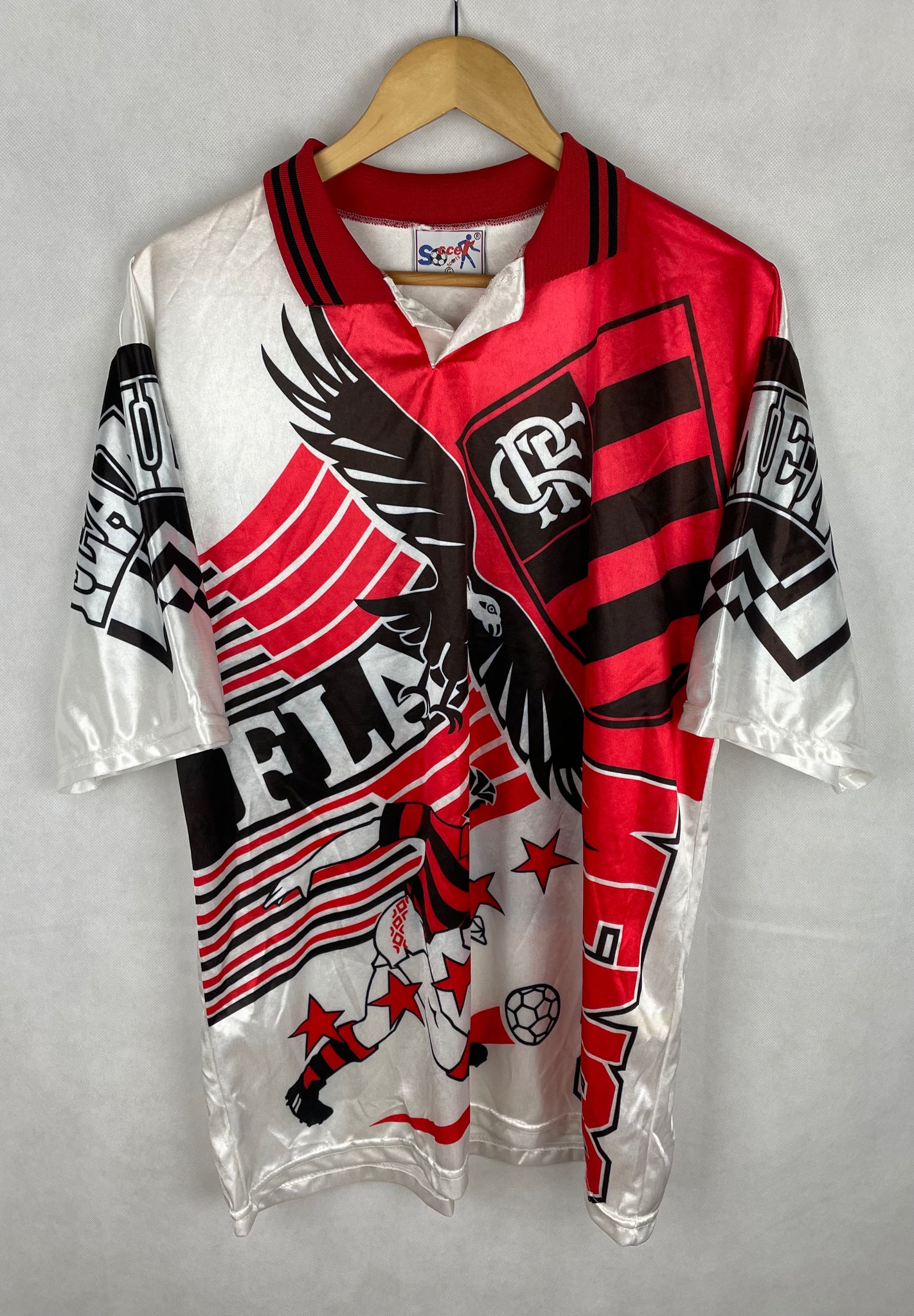 Vintage Flamengo Trikot Gr. L
