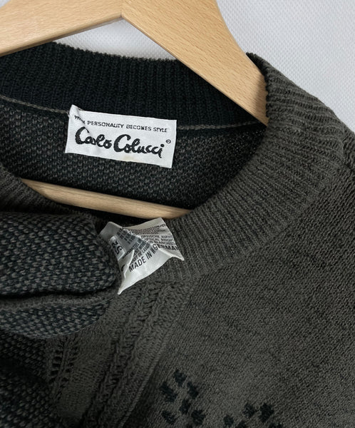 Vintage Carlo Colucci Pullover Gr. L