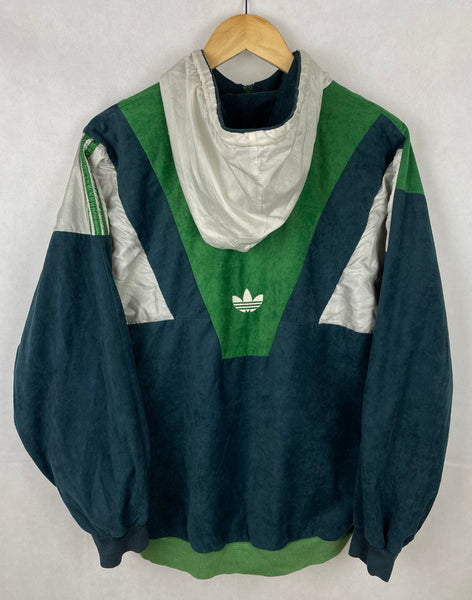 Vintage Adidas Trainingsjacke Gr. L velour