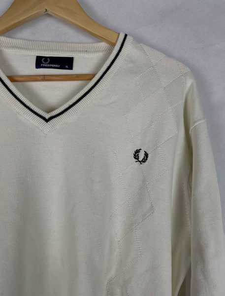 Vintage Fred Perry Pullover Gr. XL