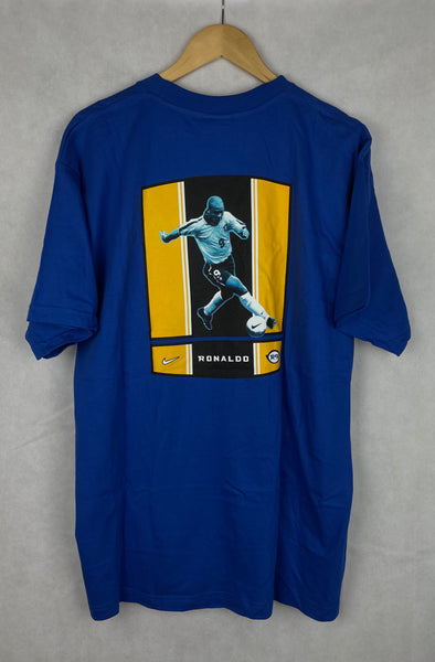 Vintage Nike T-Shirt Ronaldo Gr. L Neu