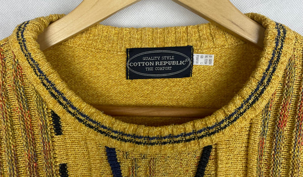 Vintage Cotton Republic Pullover Gr. L